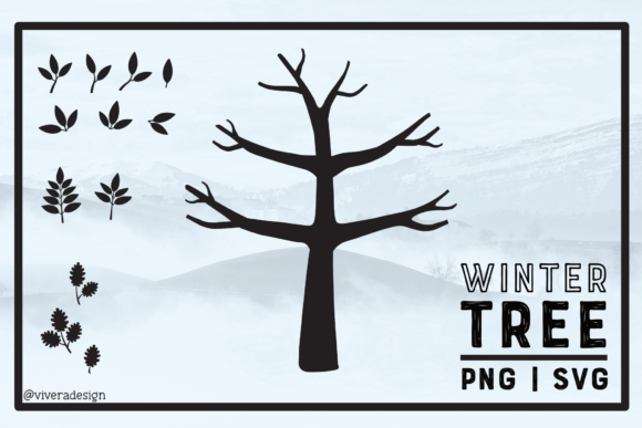 A Bare Tree SVG for Editorial & Web Design