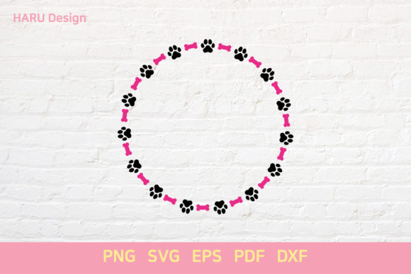 A Professional’s Take on the Dog Paw Circle Embroidery Design