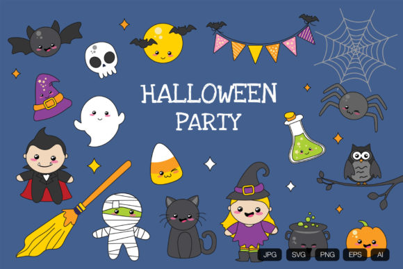 Crafting Review: Halloween Party Hand Drawn Graphics