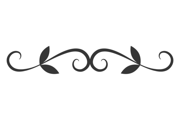 Elegant Page Divider Embroidery: A Vine Border's Practical Charm