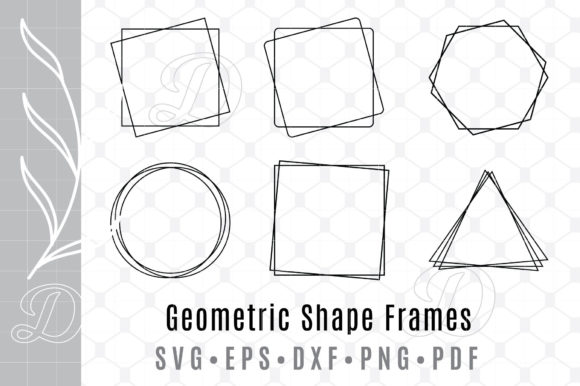 Geometric Shapes for Graphic Design and Modern Decorative Elements