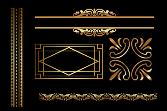 Luxury Floral Elements for Premium Graphics and Print Templates