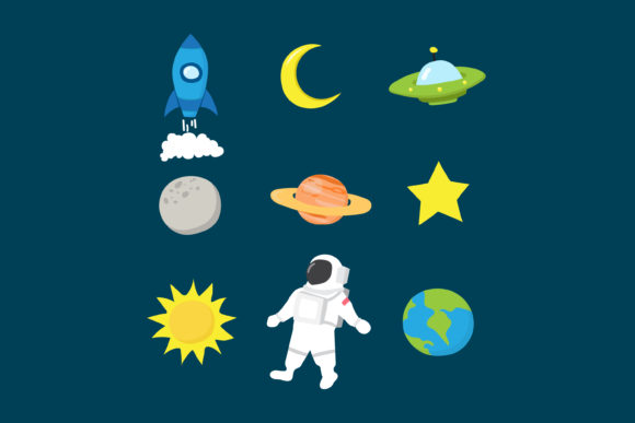 Space Object Sticker Collection: An Embroidery Designer’s Hands-On Review